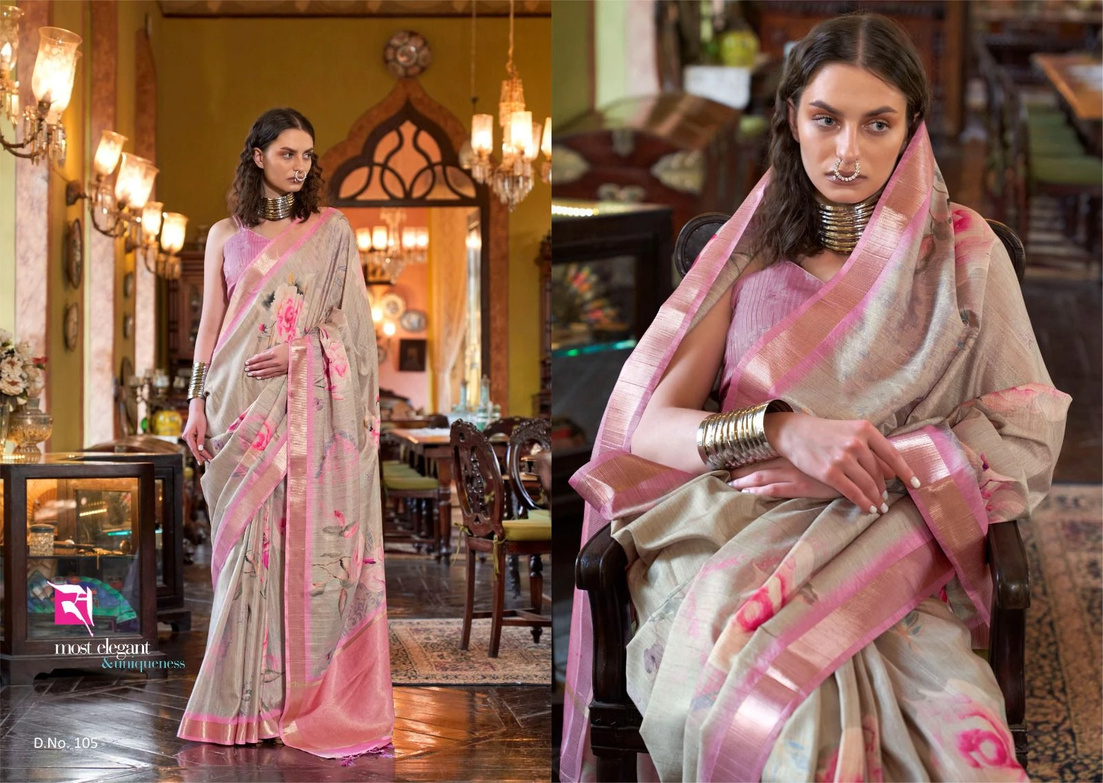 Sasural Story Soft Banarasi Wholesale Fancy Sarees Catalog — Wholesale Sarees, MPA wholesale from Surat — view 4